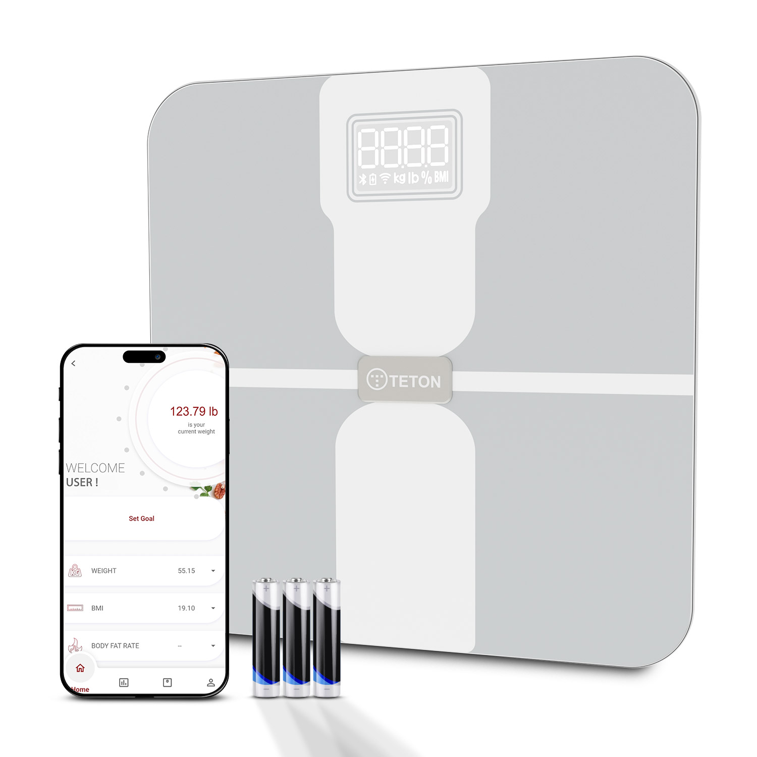 Teton Smart Scale (Wi-Fi + Bluetooth)