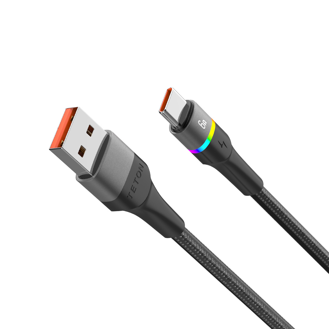 USB Type A to Type C Fast Charging Cable 6A